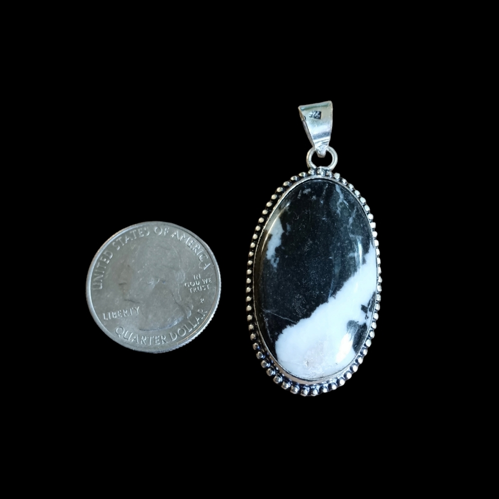 White Buffalo Pendant STAMPED!